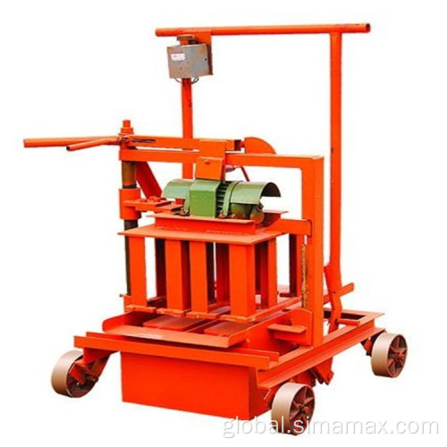 Manual Clay Brick Making Machine Qmr2-40 QMR2-40 small manual interlocking brick making machine Factory